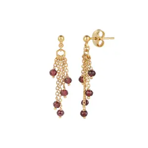 Boucles d'oreilles en pierres femme Sloya Elyssa image-1