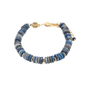 Lapis lazuli stone bracelet for women Sloya Blima image-0