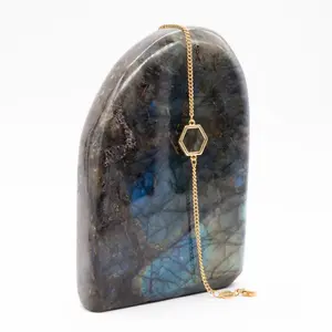 Labradorite stone bracelet for women Sloya Hexalia image-1