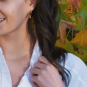 Halskette, Armband und Ohrringe aus Citrin für Frauen Sloya Karia image-4