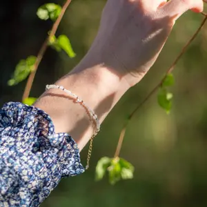 Pulsera de piedras lunares para mujer Sloya Paloma image-3