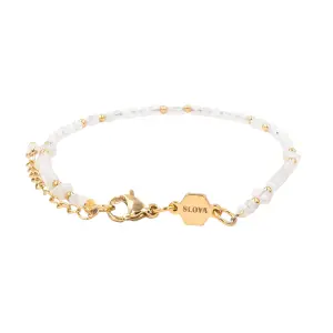 Pulsera de piedras lunares para mujer Sloya Paloma image-1