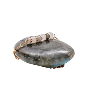 Halskette, Armband und Ohrringe aus Labradorit für Damen Sloya Piana image-1