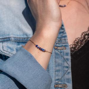 Lapis lazuli stone bracelet for women Sloya Piana image-5