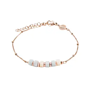 Bracelet en pierres Amazonite femme Sloya Piana image-0