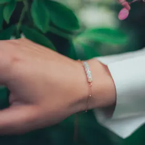 Bracelet en pierres Amazonite femme Sloya Piana image-3