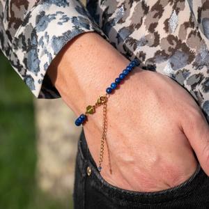 Lapis lazuli stone bracelet for women Sloya Serena image-2