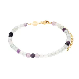 Fluoriet stenen armband voor dames Sloya Serena image-0