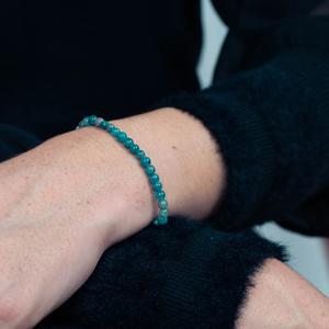 Halsband, armband och örhängen i apatitensten för kvinnor Sloya Serena image-3