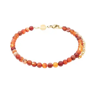 Carnelian Stone Bracelet for Women Sloya Serena image-0
