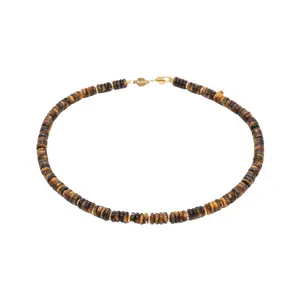 Tiger Eye Stone Necklace for Women Sloya Blima image-0