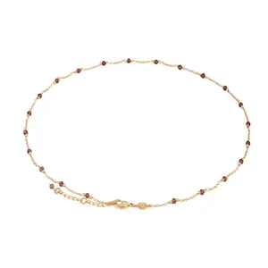 Garnet stone necklace for women Sloya Elyssa image-1