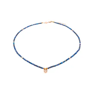 Lapis lazuli stone necklace for women Sloya Lumia image-0