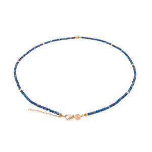 Lapis lazuli stone necklace for women Sloya Lumia image-1