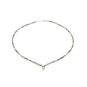 Colar de pedra turquesa feminino Sloya Lumia image-0