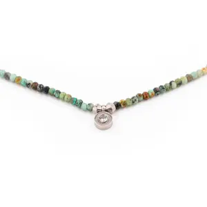 Colar de pedra turquesa feminino Sloya Lumia image-2