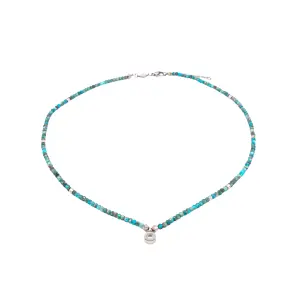 Colar de pedra apatite feminina Sloya Lumia image-0