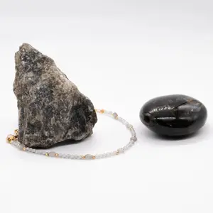 Colar e pulseira de pedras de Labradorite para mulher Sloya Paloma image-2