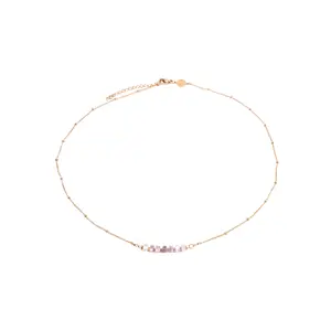 Amethyst stone necklace for women Sloya Piana image-0