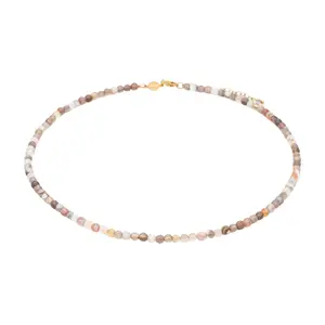 Colar de pedra ágata botswana para mulher Sloya Serena image-0