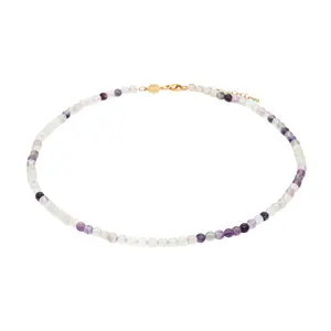 Fluorite stone necklace for women Sloya Serena image-0