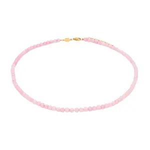 Rose quartz necklace for women Sloya Serena image-0