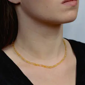 Citrine stone necklace for women Sloya Serena image-3