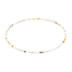 Amazonit halskæde til kvinder Sloya Serena image-0