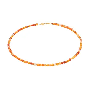Carnelian stone necklace for women Sloya Serena image-0
