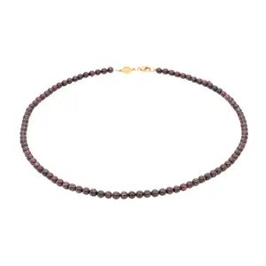 Garnet stone necklace for women Sloya Serena image-0