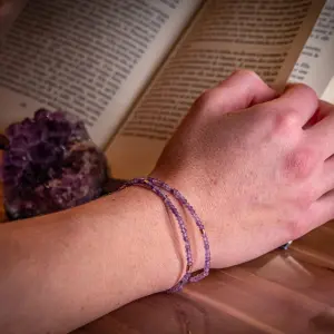 Pulseira de pedras de Ametista para mulher Sloya Lumia image-5