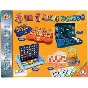 Board games - set of 4 travel games Small Foot image-0