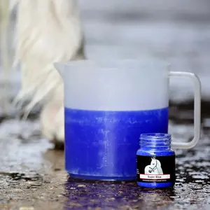 Pansages és fehérítő por ló számára Smart Grooming Super Blue image-1