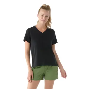 V-hals T-shirt voor dames Smartwool Perfect image-0