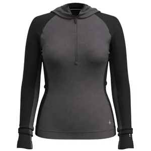 Dames thermische merino hoodie sweatshirt met rits Smartwool image-0