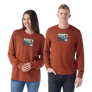 Long sleeve t-shirt Smartwool Gondola Ride Graphic image-1