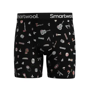 Tryckta merinoull boxers Smartwool image-0