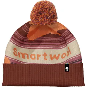 Gehaakte wintermuts met motief Smartwool POM image-0