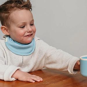 Baby cotton bib Smikkels Bandana (x2) image-1