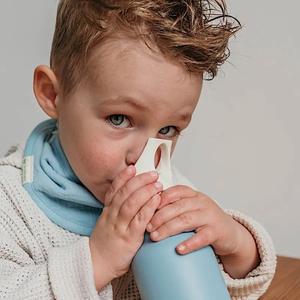 Baby cotton bib Smikkels Bandana (x2) image-2