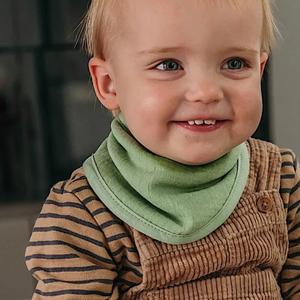 Baby cotton bib Smikkels Bandana (x2) image-1