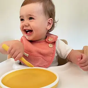 Silicone baby spoon Smikkels (x2) image-1