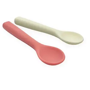 Silicone baby spoon Smikkels (x2) image-0