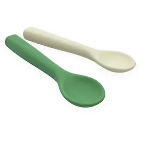 Silicone baby spoon Smikkels (x2) image-0