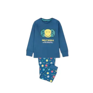 Children's long sleeve pyjamas SmileyWorld Great Things image-0