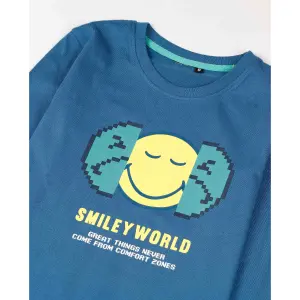 Children's long sleeve pyjamas SmileyWorld Great Things image-2