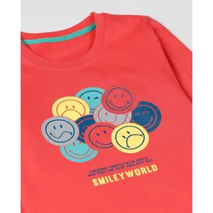 Girls' long-sleeve pyjamas SmileyWorld Great Things image-2