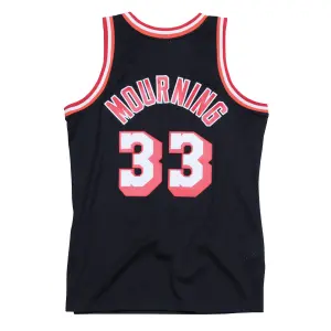 NBA Miami Heat Jersey Alonzo Mourning image-1