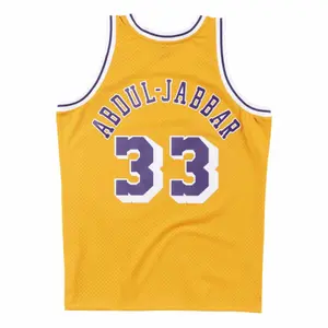 Los Angeles Lakers NBA Jersey Swingman Kareem Abdul-Jabbar image-1