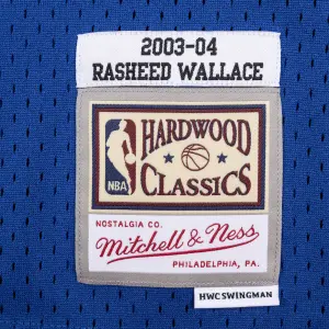 Detroit Pistons NBA Jersey Rasheed Wallace image-2